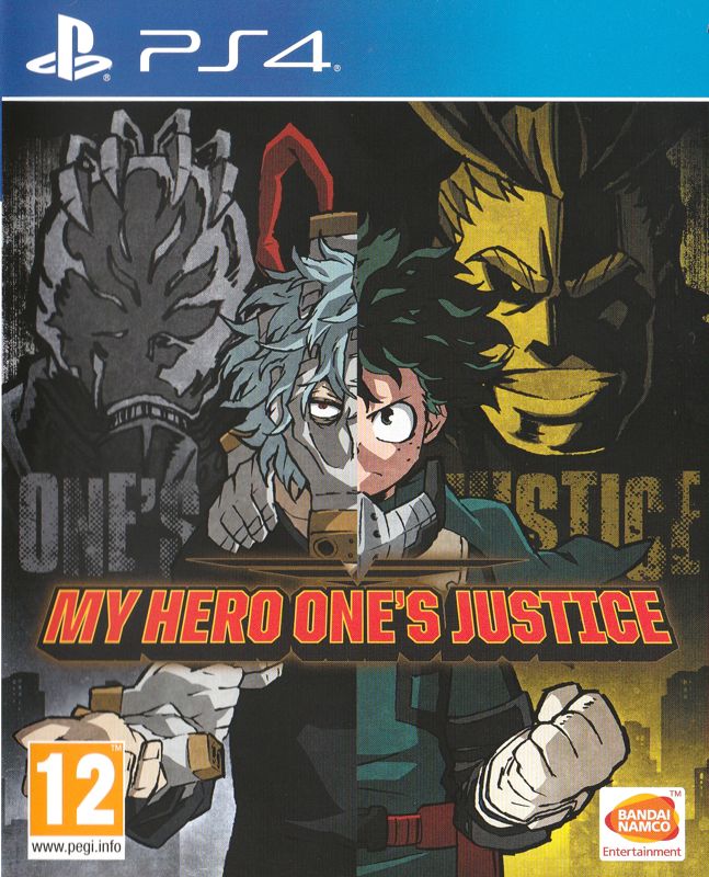 My Hero One's Justice box art for Xbox One